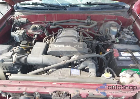 2002 Toyota Tundra Ltd V8 из США, поврежденный, VIN 5TBBT48112S263773